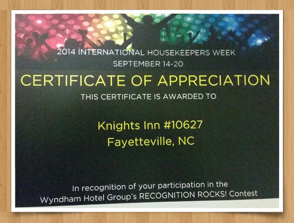 Knights Inn Fayetteville - Fort Bragg Екстер'єр фото